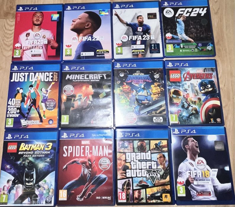 PlayStation 4 PRO + GRY