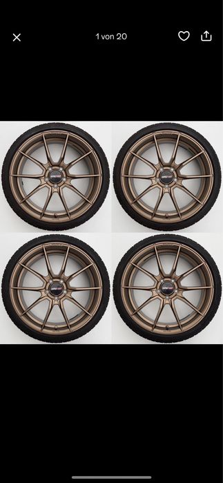 Легкие диски 19 Motec Ultralight MCR-2 bronze