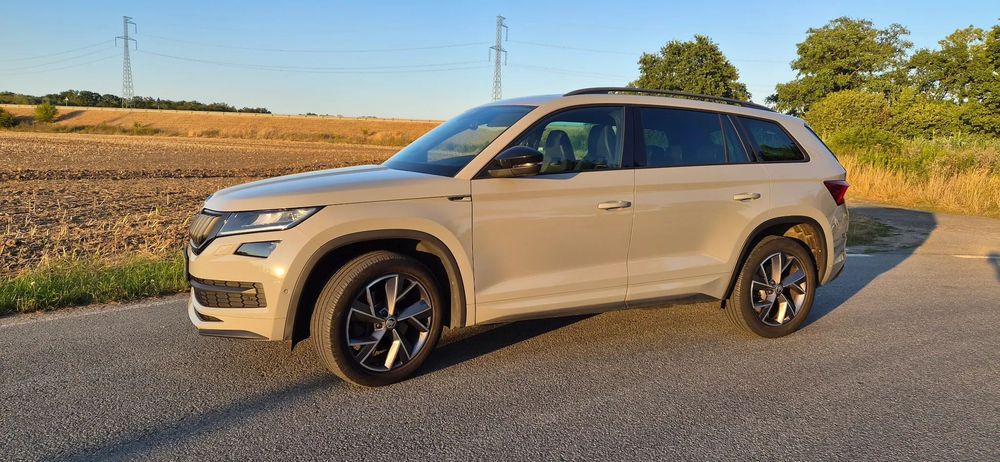 Skoda Kodiaq 2021 Škoda Kodiaq. Sportline, 2.0 TSI Benzyna 190 KM, DSG 7