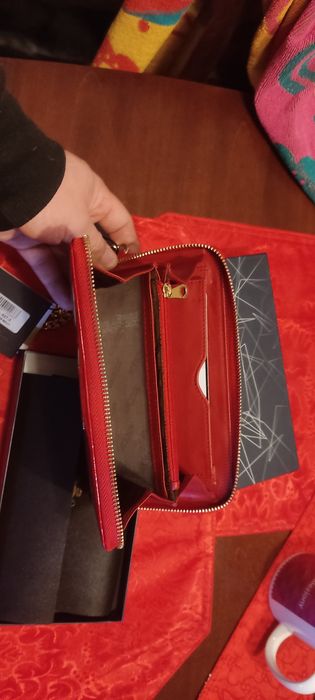 Wittchen portfel damski czerwony 26-1L-427-3