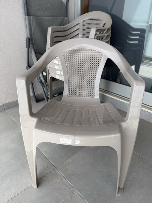 Cadeiras de exterior/plastico
