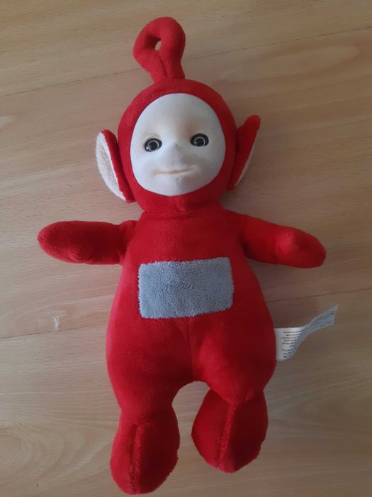 Teletubbies Teletubiś PO mówiący angielski czerwony
