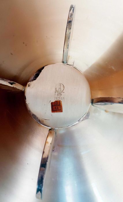 Duża patera Art Deco, z serii  Ikora WMF, lata 30.