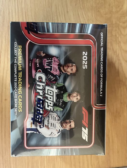 Topps Chrome Formula 1 Value Box 2025
