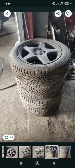 Felgi Mercedes 16"  5*112 7j 16h2 et37