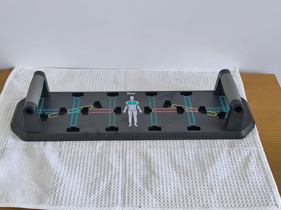 Placa / Tábua de Flexões Multifunções Crivit (Push Up Board)