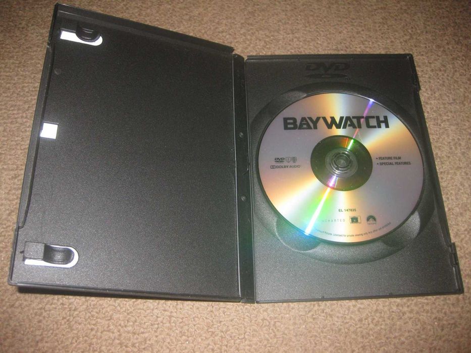DVD "Baywatch: Marés Vivas" com Dwayne Johnson