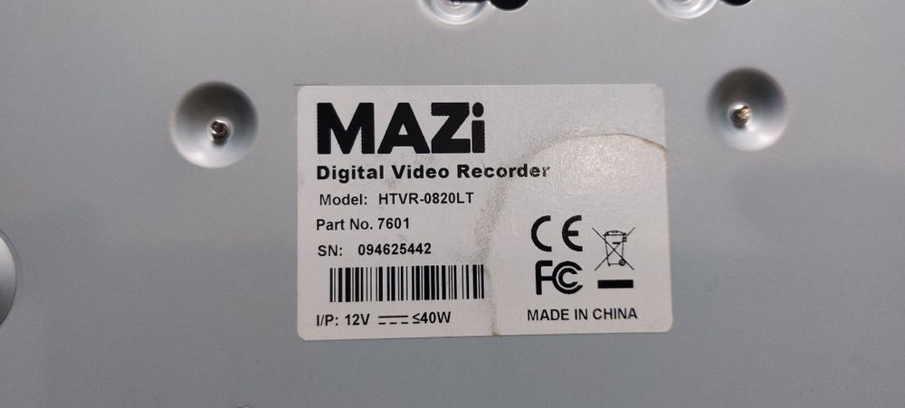 Kit  CCTV DVR MAZI+ 4 camaras