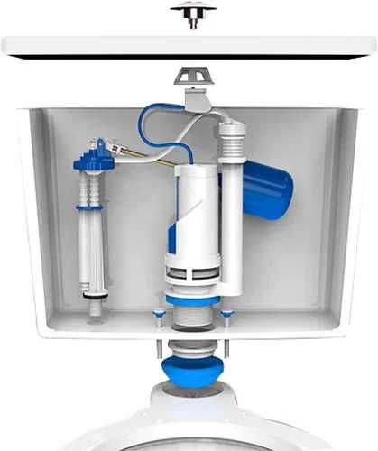 Установка та настройка Арматури бачка унітазу
