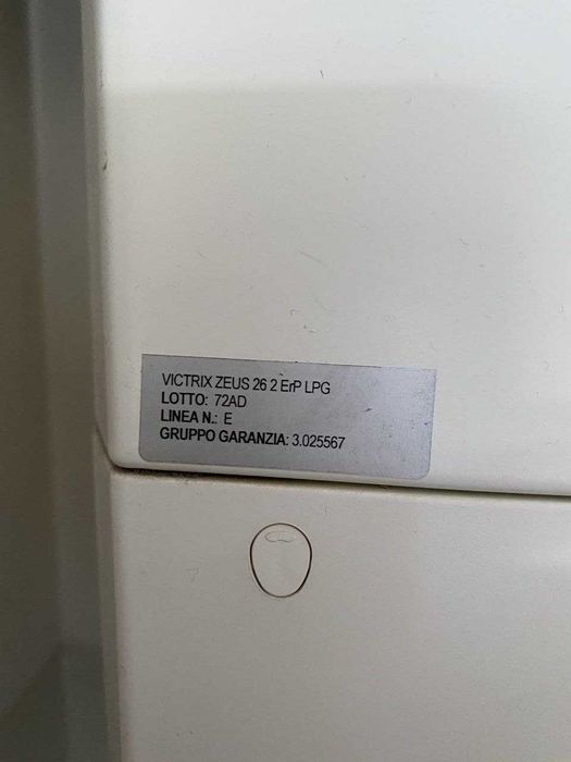 Caldeira de condensação a gás, em aço inoxidável, 45L, ótimo estado