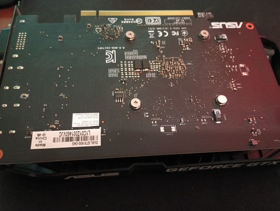Gráfica ASUS GTX 1650 4gb