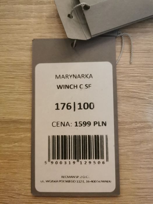 Garnitur ślubny męski