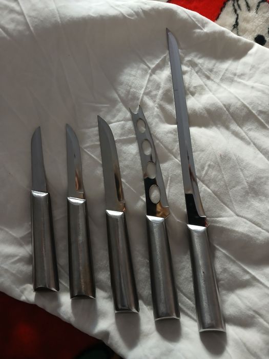 Conjunto de 5 faças