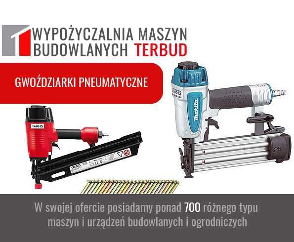 Giętarka do blachy. Winda dekarska, wciągarka, gwoździarka