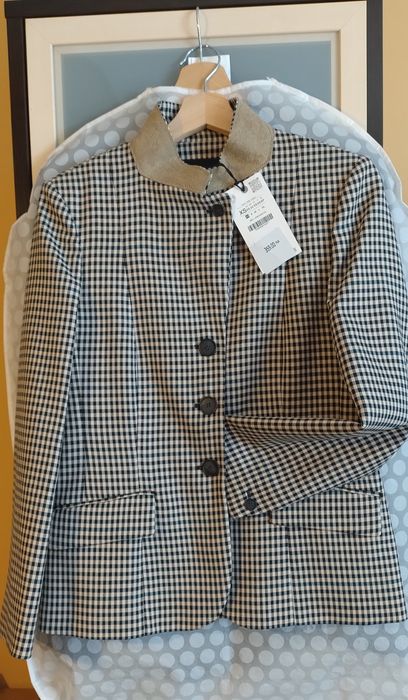 Marynarka w kratkę XS Zara