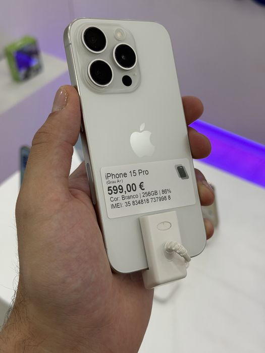iPhone 15 Pro 256GB - Garantia 24m