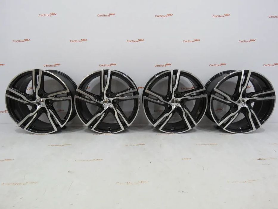 Jantes Volvo Look R Design 18 x 8 et48 5x108 Preto e polido