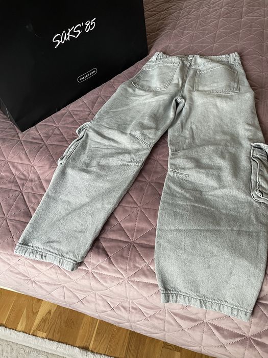 Сірі джинси карго High Street Zara 152 см