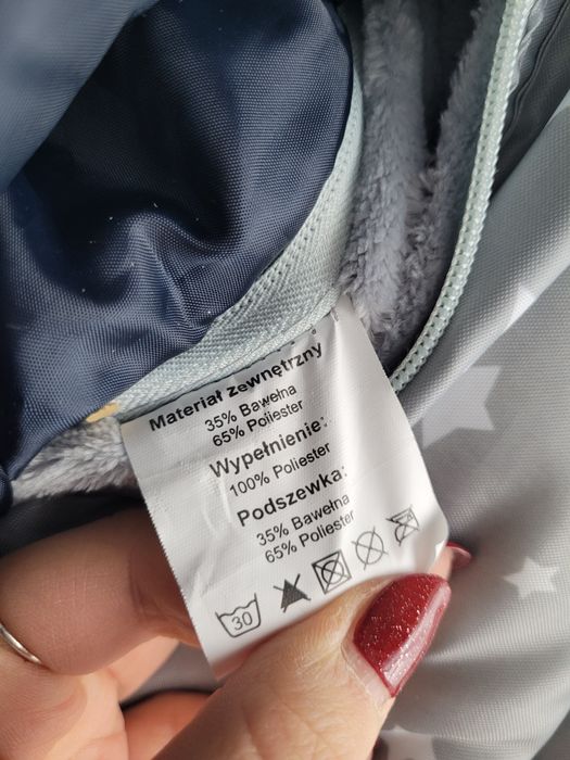 Śpiworek regulowany rosnący z dzieckiem zimowy