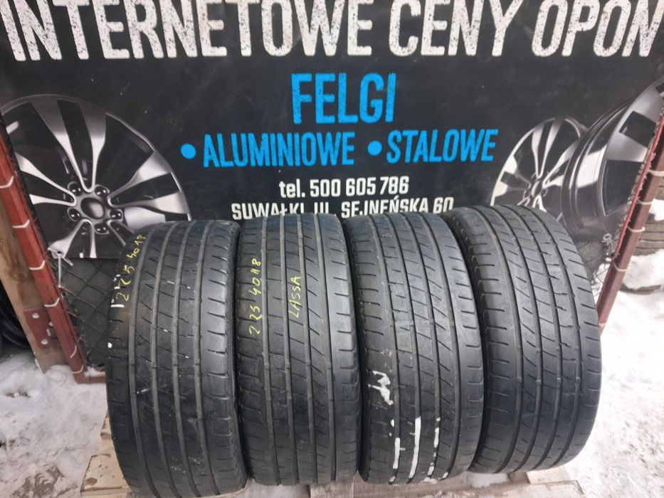 4x używane opony letnie 225/40 R18 Lassa Gwarancja Montaż