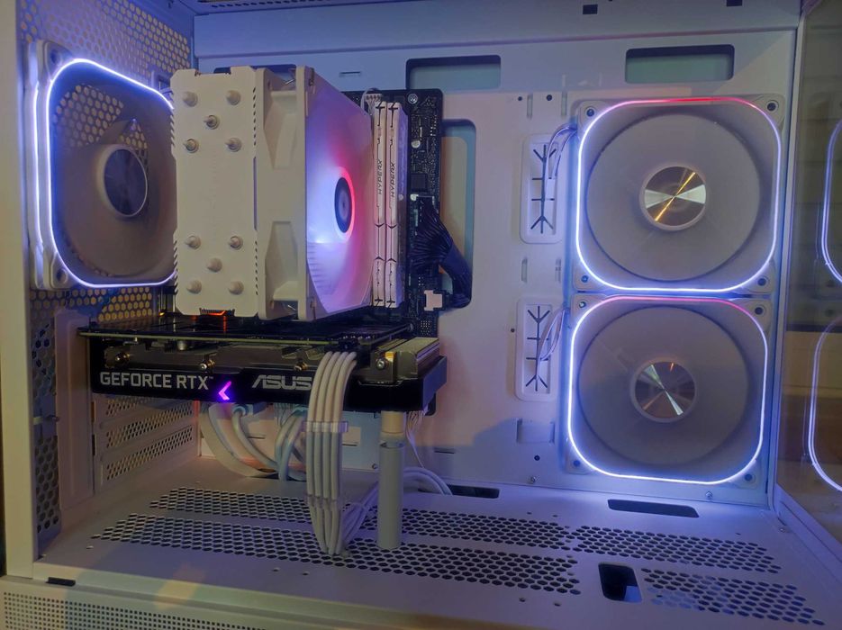PC Gaming i7 8700 • RTX 3060 Ti • 16GB 2400MHz • 512GB SSD • ARGB Branca