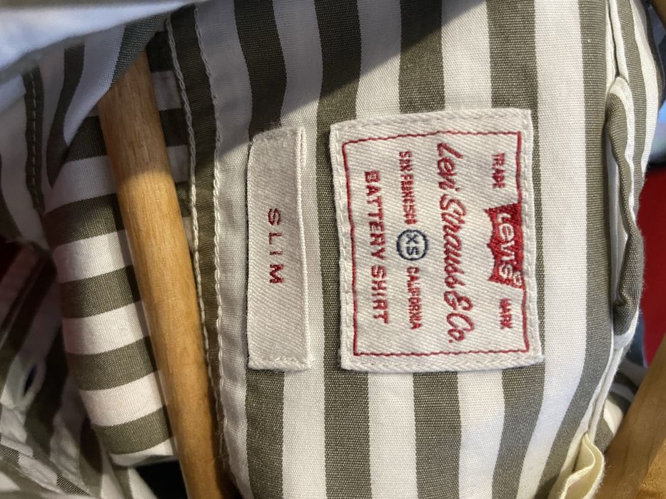 Koszula męska Levi’s w paski, rozmiar XS