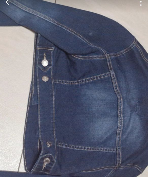 Kurtka jeans granatowa