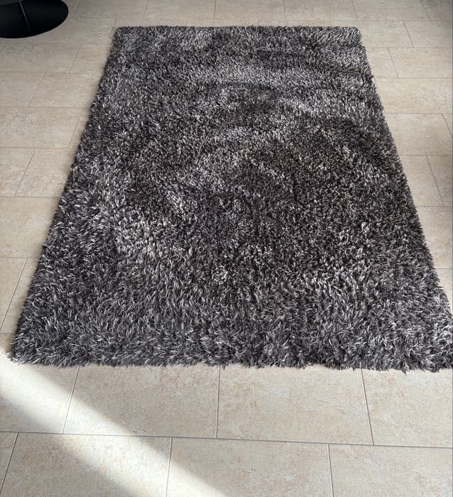 Carpete de sala / cinza / 230 cm x 160 cm