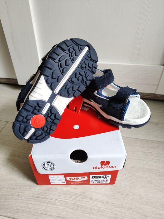 Buty Sandały nowe rzepy r. 25 (elefanten)
