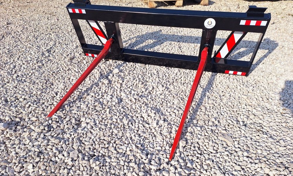 Euro-ramka, karetka, zęby kute, ramka do bel,  widły do balotów