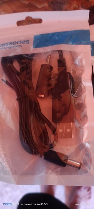 Кабель питания USB/DC для роутера 12v.