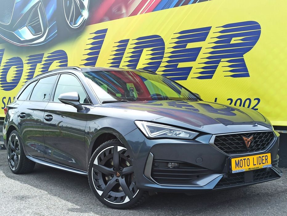 Cupra Leon PLUG-IN, VZ, salon, bezwypadkowy, 57 tys km , VAT 23%