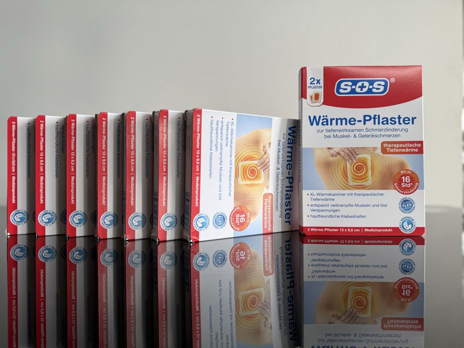 terapeutyczne plastry rozgrzewające