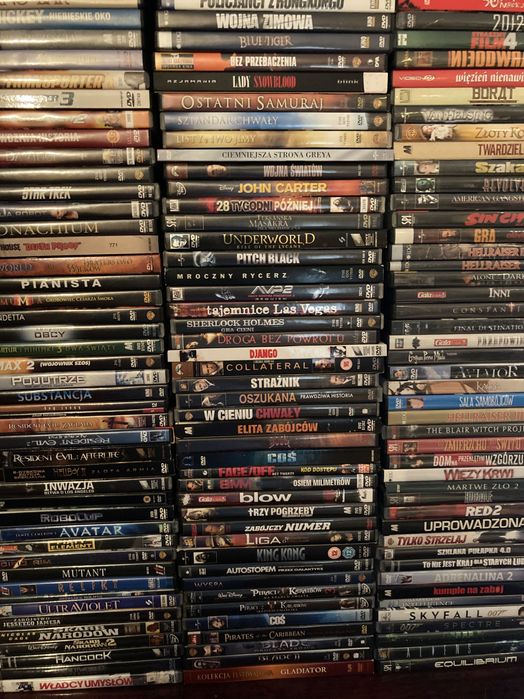 Kolekcja różnych filmów