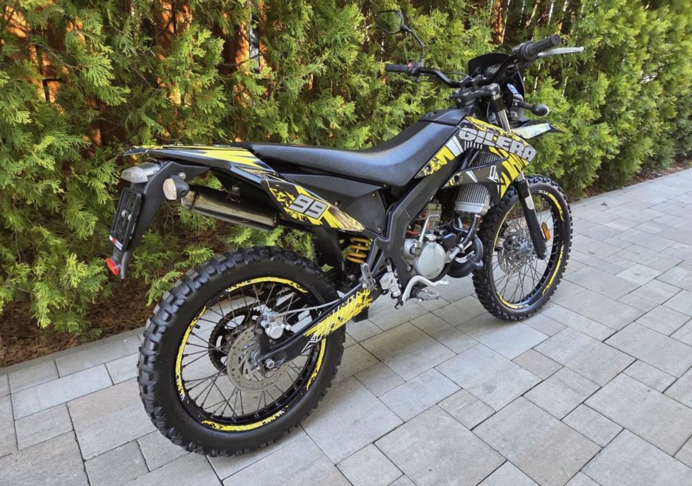 Gilera rcr 50 enduro homologacja zarejestrowany