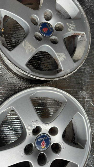 Felgi aluminiowe Saab 900NG 9-3 9-5 15" 5x110 ET 41 alu42 alufelgi