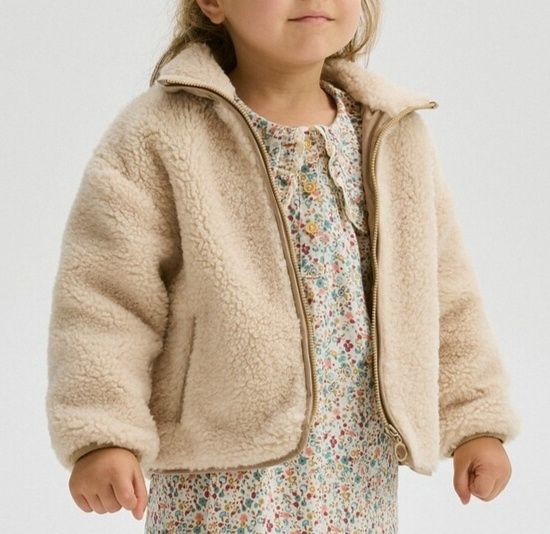 Kurtka jesienna płaszczyk baranek Teddy Reserved