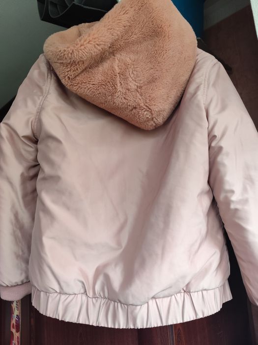 Шубка двостороння бомбер Zara на 13-14років