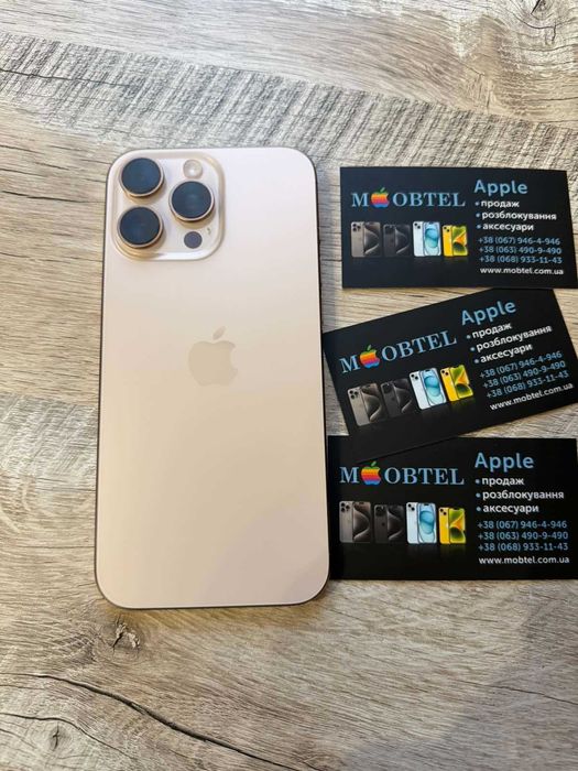 iPhone 16 pro max 256gb desert titanium dual sim айфон акб 96%