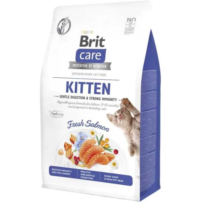 Сухий корм для кошенят  Brit Care Cat Grain Free Kitten Gentle Digestion Strong Immunity 7 кг