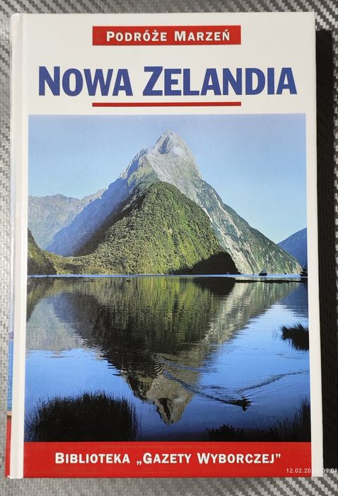 Książka z serii Podróże marzeń - Nowa Zelandia