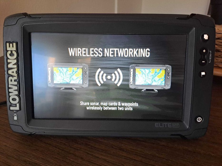 Lowrance Elite Ti2 9" sim transdutor! Sonar Sonda pesca para barco