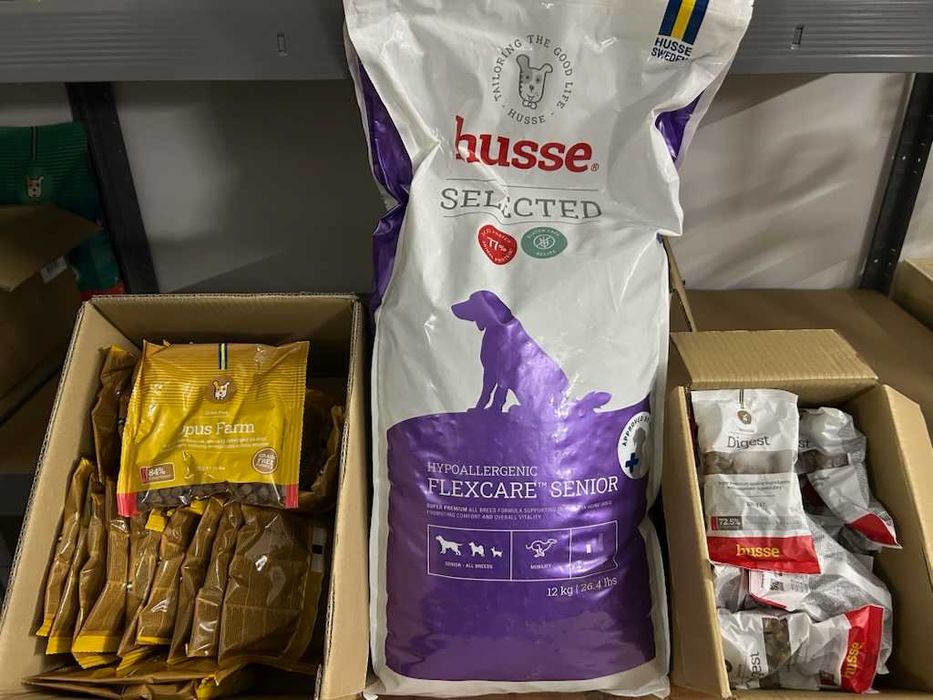 Zestaw karmy dla starszych psów z alergią