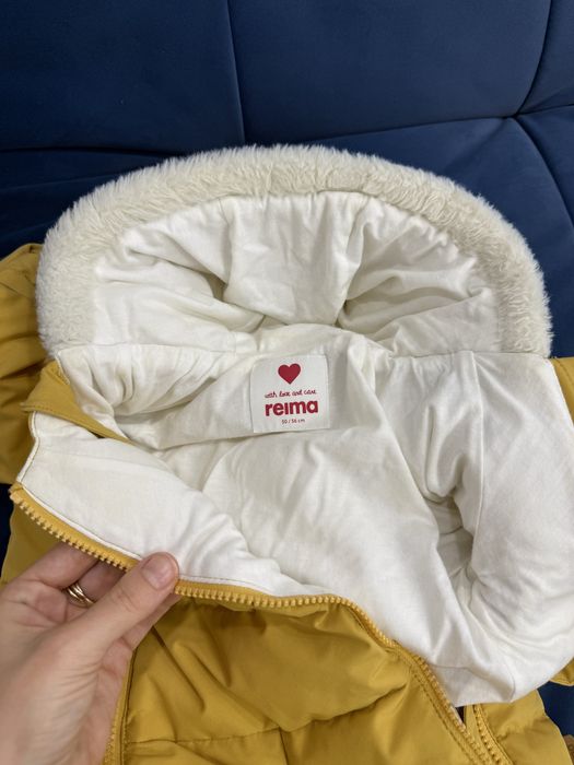 Reima пуховий конверт комбінезон
