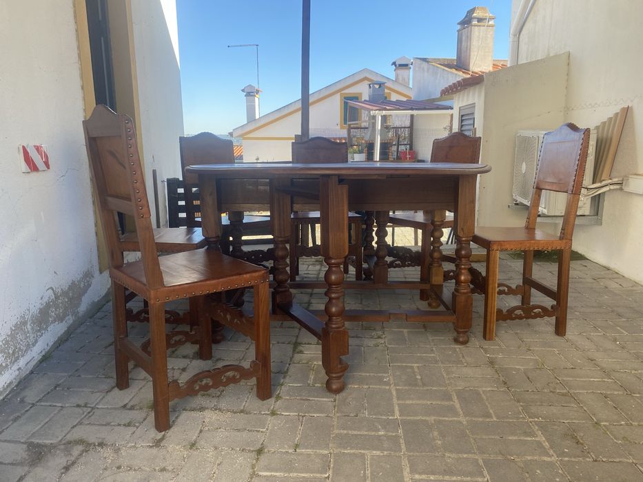 Mesa sala jantar com 8 cadeiras