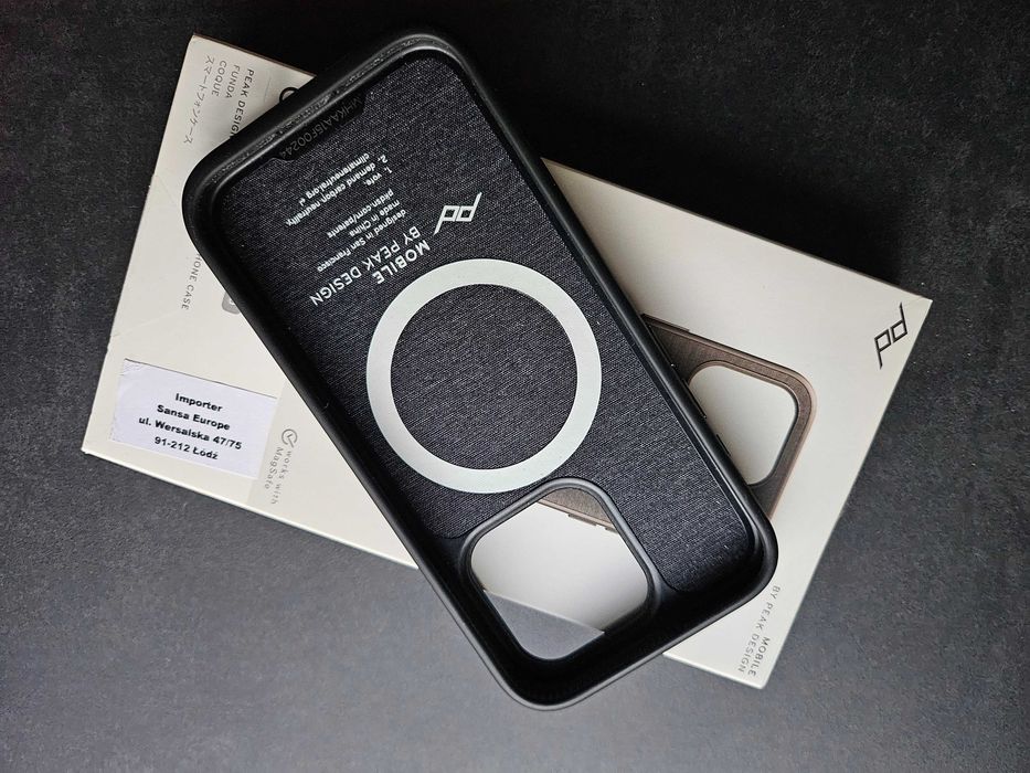 Nowe Oryginalne Etui/Case Peak Design - Apple iPhone 15 Pro