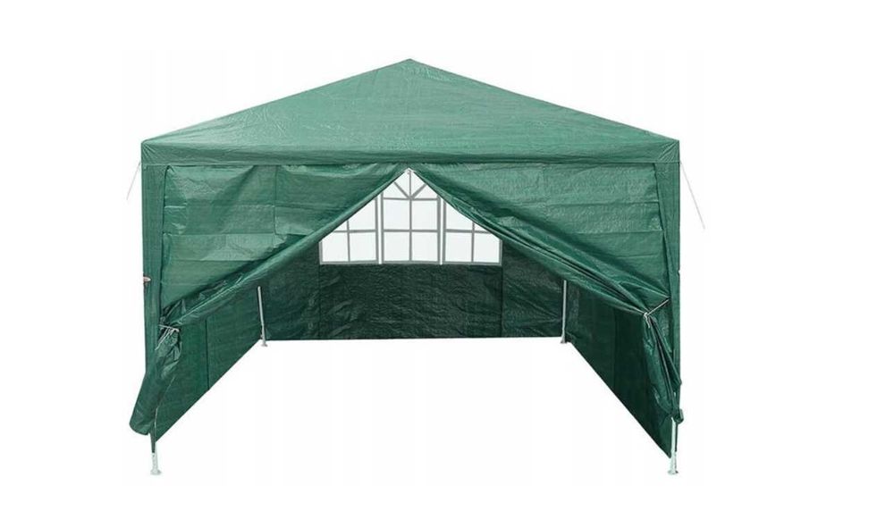 NOWY Pawilon/ altana ogrodowa, namiot handlowy + 4 ścianki, 3x3m