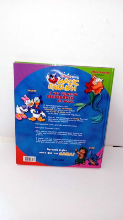 O Meu Primeiro Dicionário de Inglês - Disney (Livro + 2 CDs)