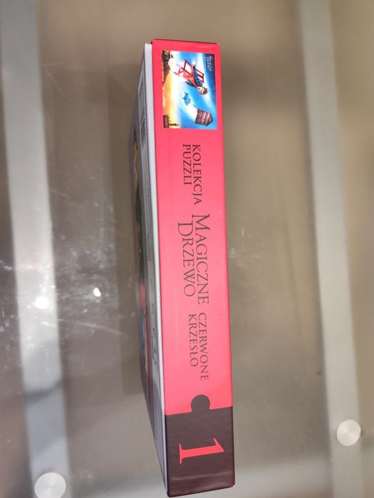 Puzzle Andrzej Maleszka Magiczne Drzewo Czerwone Krzesło 500 elementów UNIKAT