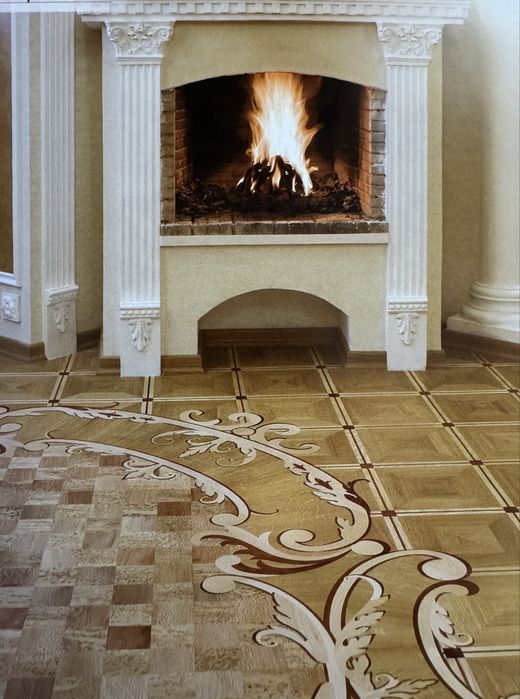 Паркет блочний,художній, палацевий